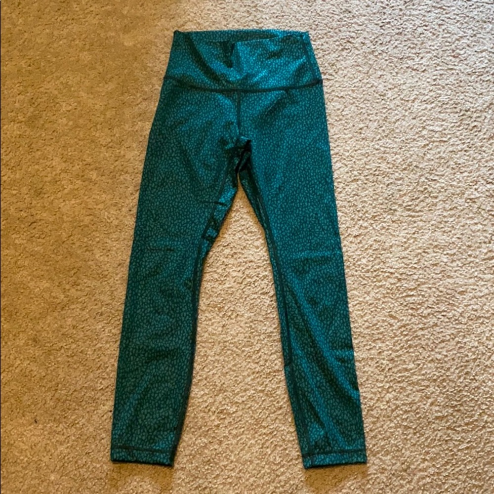 Lululemon wunder under high rise 7/8 legging